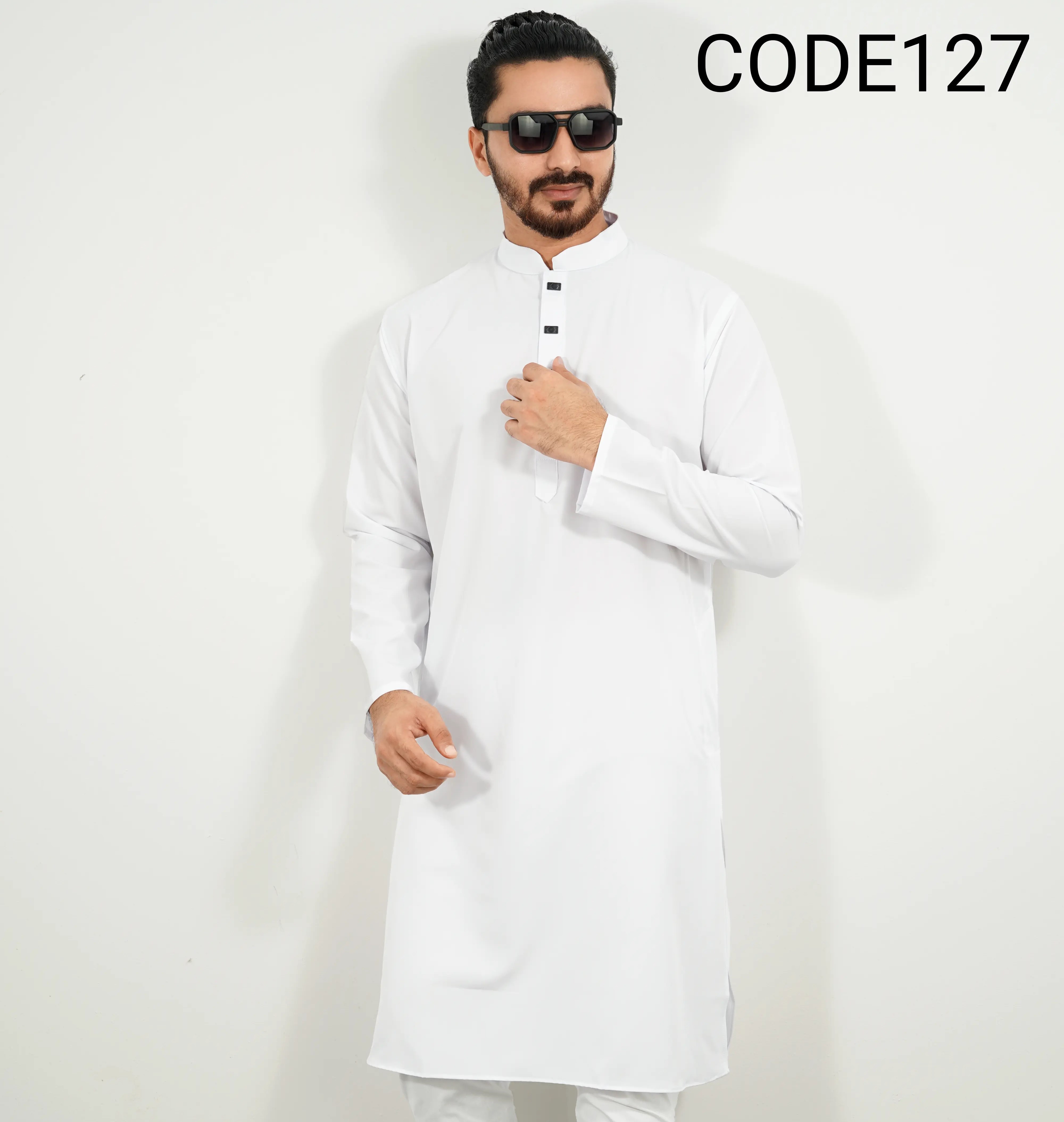 Premium Panjabi White